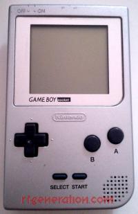 Nintendo Game Boy Pocket Silver Hardware Shot 200px