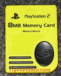8MB Memory Card Nyko-Yellow Hardware Shot 200px