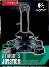 Logitech Attack 3 Joystick  Box Front 200px