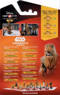 Disney Infinity 3.0: Star Wars Chewbacca  Box Back 200px