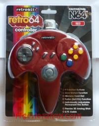 Retro64 Controller Red Box Front 200px