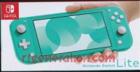 Nintendo Switch Lite Turquoise Box Front 200px