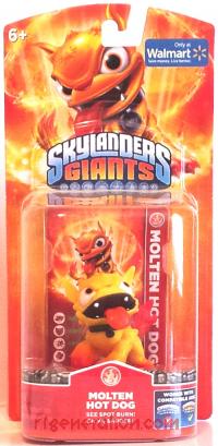 Skylanders Giants: Hot Dog Molten - Wal-Mart Exclusive Box Front 200px