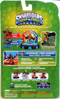 Skylanders Swap Force: Free Ranger Legendary - Toys R Us Exclusive Box Back 200px