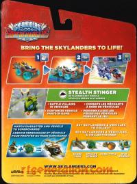 Skylanders SuperChargers Vehicle: Stealth Stinger  Box Back 200px