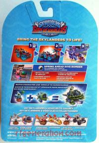 Skylanders SuperChargers Vehicle: Spring Ahead Dive Bomber  Box Back 200px